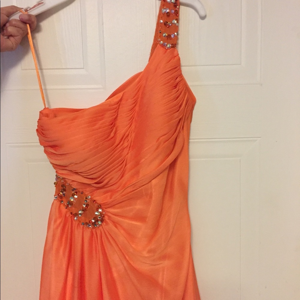 Orange Prom Dress